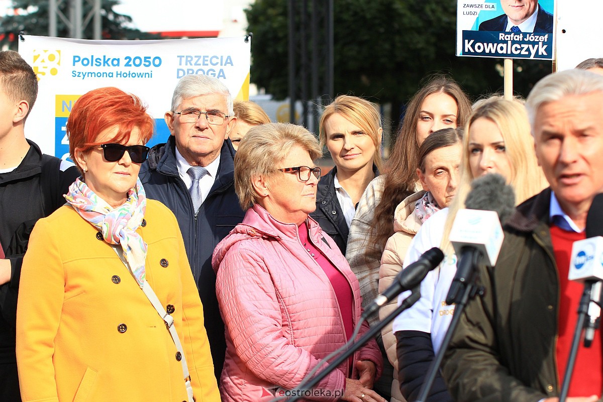 Prezentacja kandydatów Trzeciej Drogi w Ostrołęce [11.10.2023] - zdjęcie #73 - eOstroleka.pl