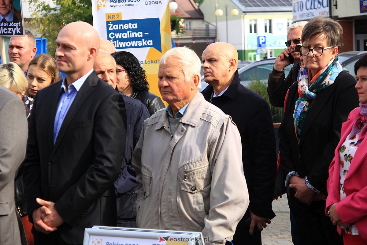 Prezentacja kandydatów Trzeciej Drogi w Ostrołęce [11.10.2023] - zdjęcie #46 - eOstroleka.pl