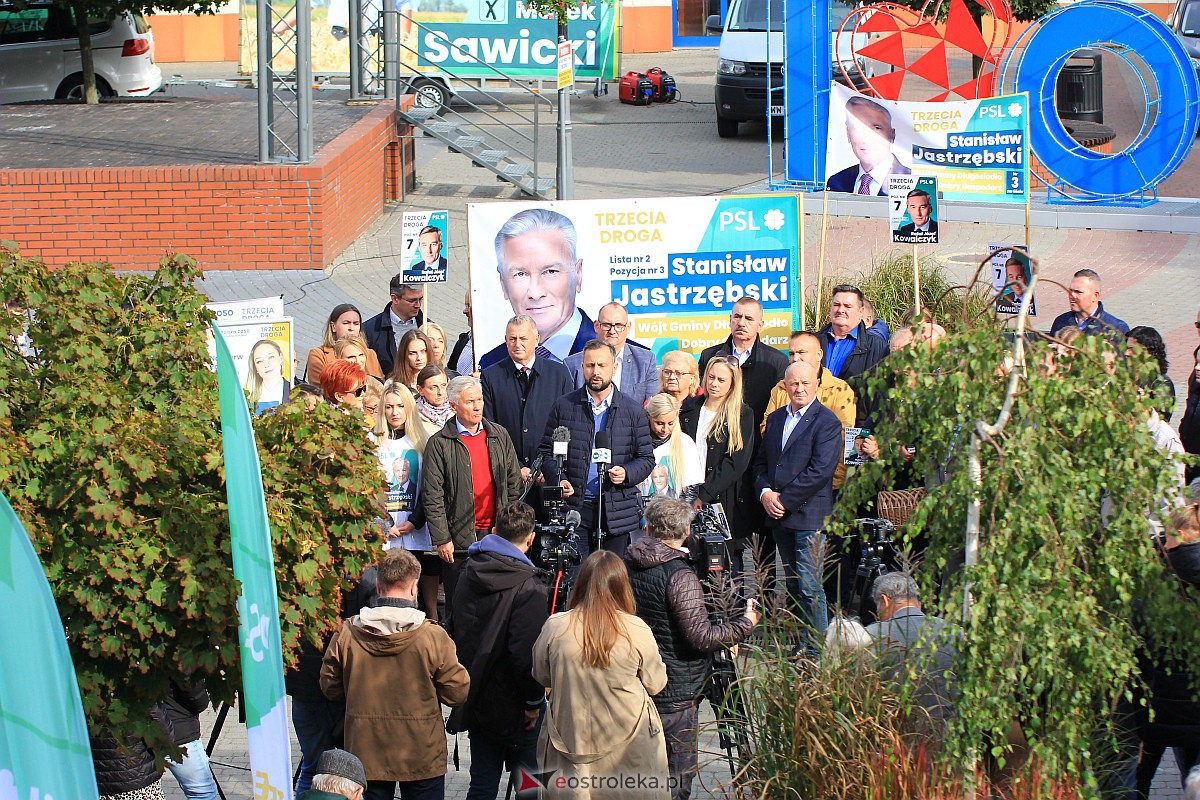 Prezentacja kandydatów Trzeciej Drogi w Ostrołęce [11.10.2023] - zdjęcie #42 - eOstroleka.pl