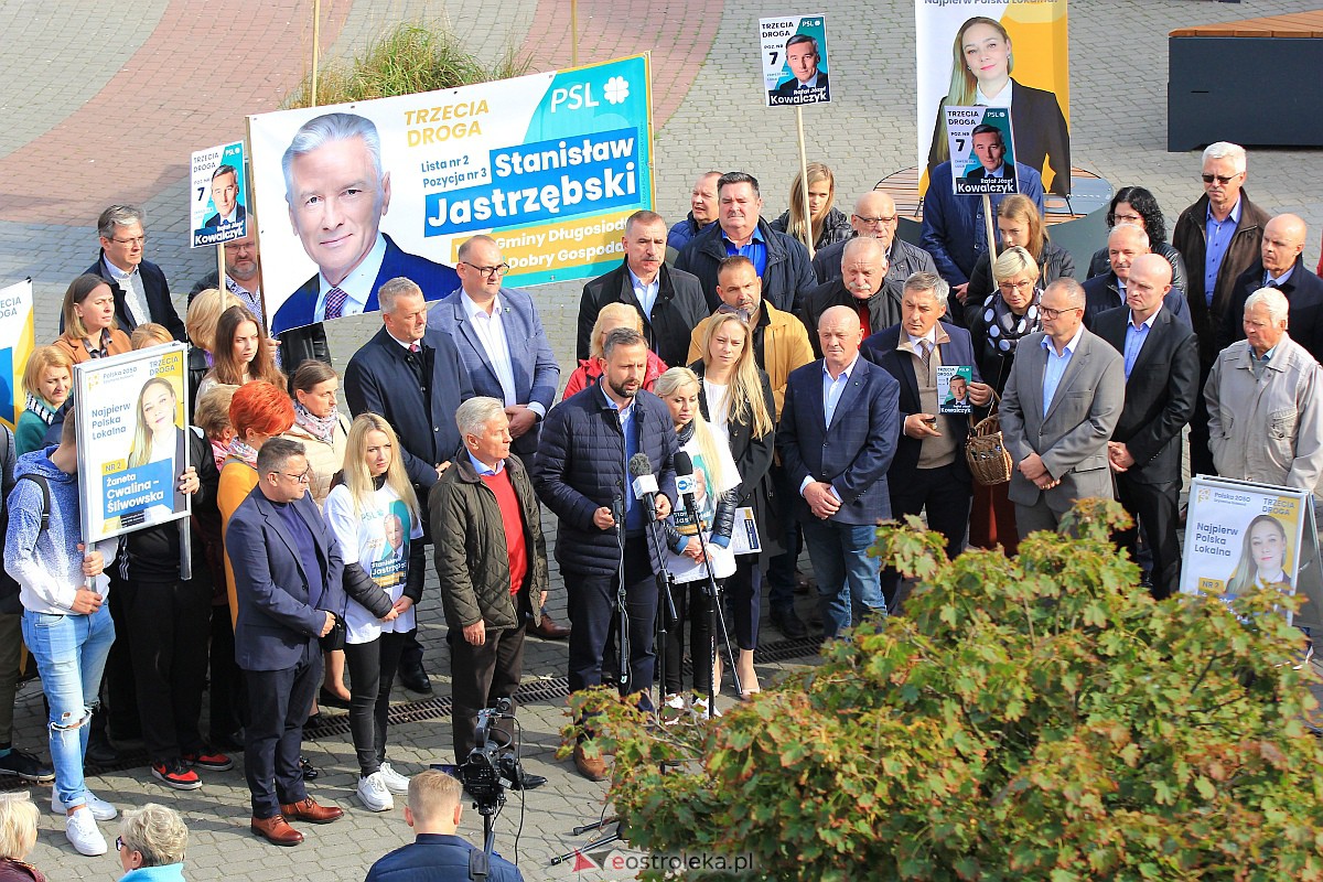 Prezentacja kandydatów Trzeciej Drogi w Ostrołęce [11.10.2023] - zdjęcie #32 - eOstroleka.pl