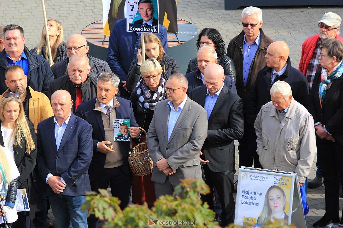 Prezentacja kandydatów Trzeciej Drogi w Ostrołęce [11.10.2023] - zdjęcie #29 - eOstroleka.pl
