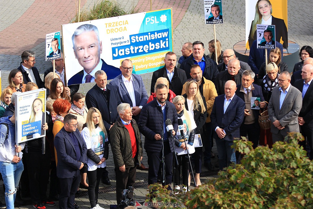 Prezentacja kandydatów Trzeciej Drogi w Ostrołęce [11.10.2023] - zdjęcie #26 - eOstroleka.pl