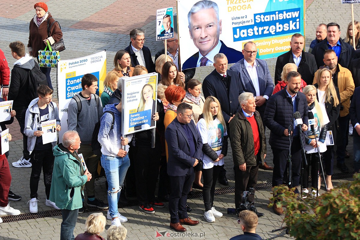 Prezentacja kandydatów Trzeciej Drogi w Ostrołęce [11.10.2023] - zdjęcie #25 - eOstroleka.pl