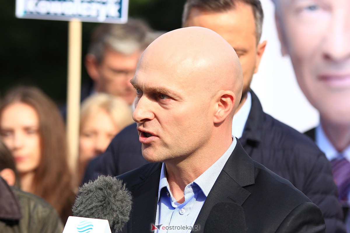 Prezentacja kandydatów Trzeciej Drogi w Ostrołęce [11.10.2023] - zdjęcie #12 - eOstroleka.pl