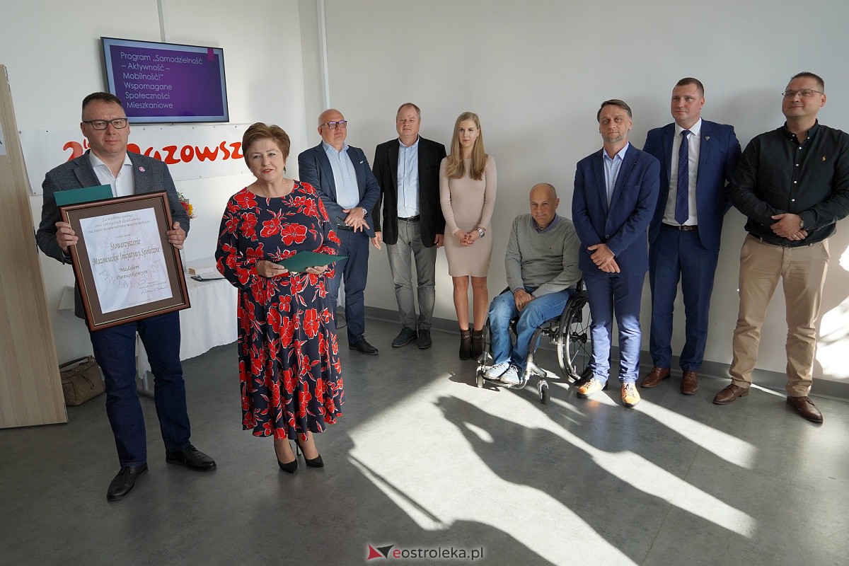 Pro Masovia dla stowarzyszenia Mazowieckie Inicjatywy Społeczne i przekazanie budynku po hotelu pielęgniarek Spółdzielni Socjalnej SPA [13.10.2023] - zdjęcie #54 - eOstroleka.pl