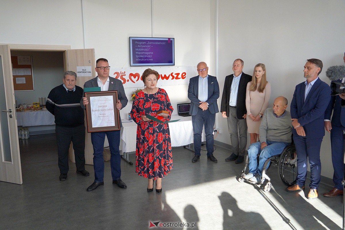 Pro Masovia dla stowarzyszenia Mazowieckie Inicjatywy Społeczne i przekazanie budynku po hotelu pielęgniarek Spółdzielni Socjalnej SPA [13.10.2023] - zdjęcie #42 - eOstroleka.pl