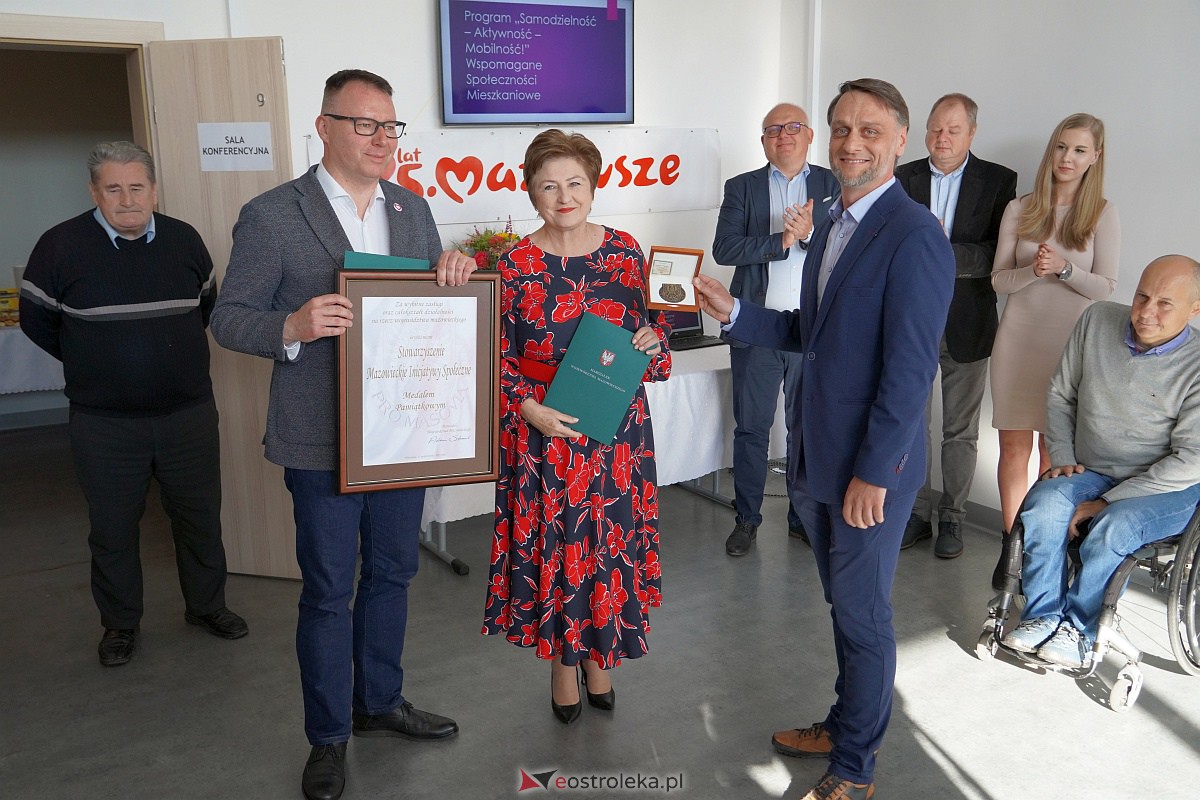 Pro Masovia dla stowarzyszenia Mazowieckie Inicjatywy Społeczne i przekazanie budynku po hotelu pielęgniarek Spółdzielni Socjalnej SPA [13.10.2023] - zdjęcie #37 - eOstroleka.pl