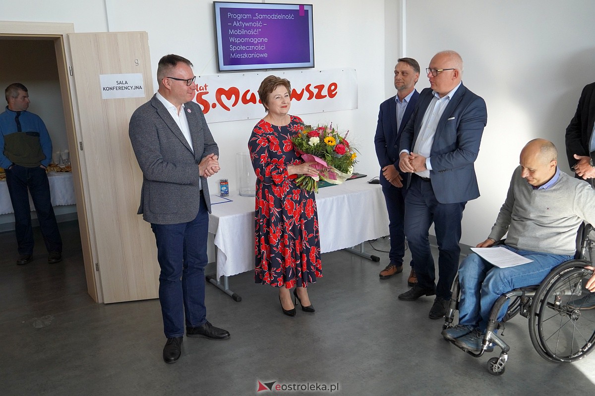 Pro Masovia dla stowarzyszenia Mazowieckie Inicjatywy Społeczne i przekazanie budynku po hotelu pielęgniarek Spółdzielni Socjalnej SPA [13.10.2023] - zdjęcie #17 - eOstroleka.pl