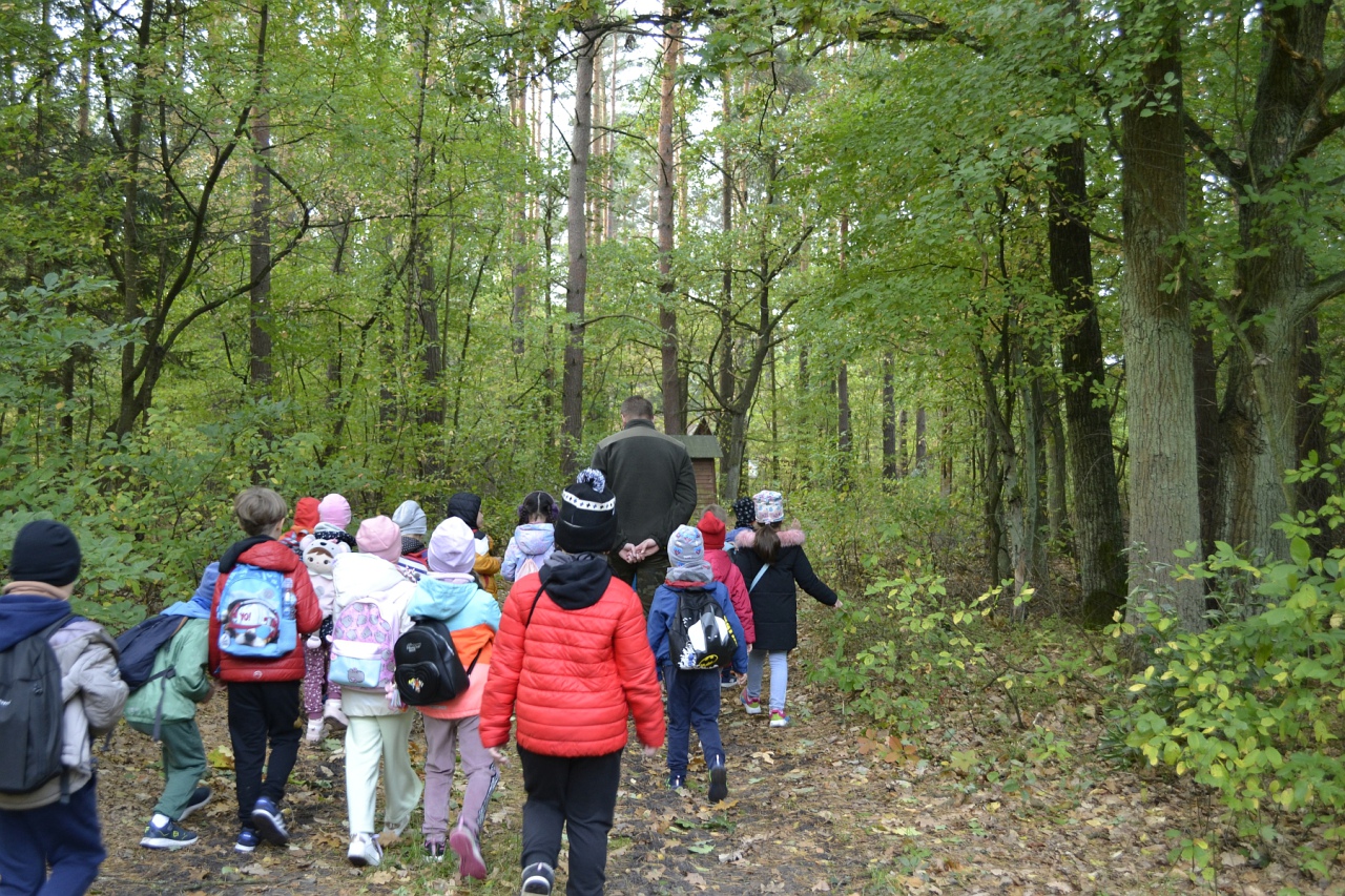 Leśna przygoda uczniów SP 10 [11.10.2023] - zdjęcie #20 - eOstroleka.pl