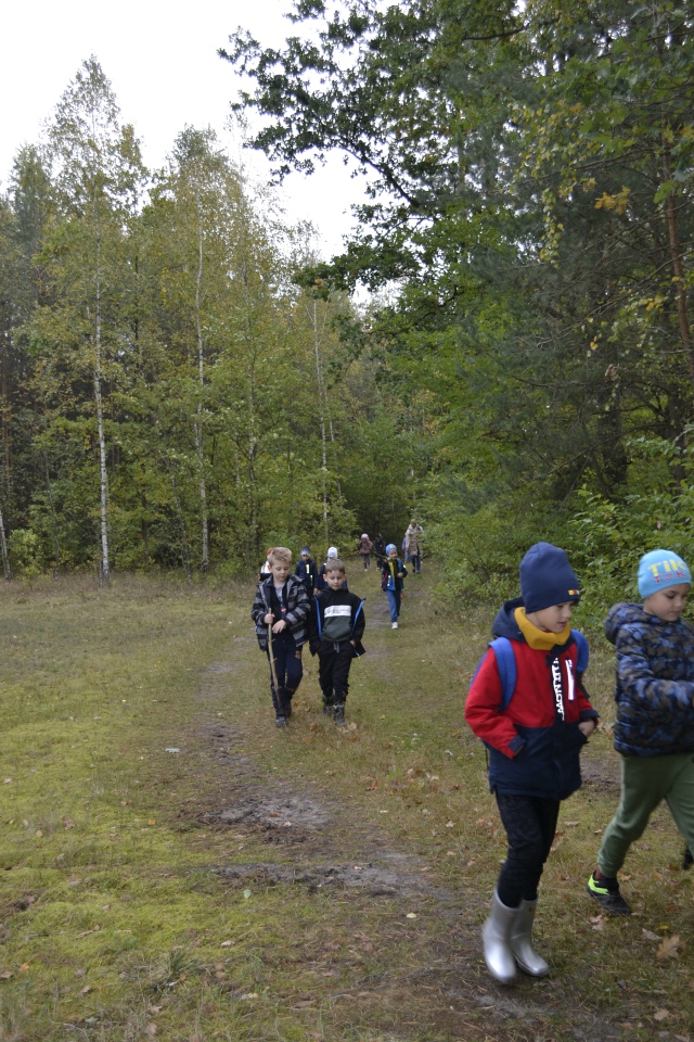 Leśna przygoda uczniów SP 10 [11.10.2023] - zdjęcie #22 - eOstroleka.pl