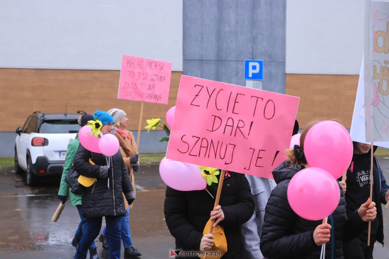 Marsz Różowej Wstążki Ostrołęka 2023 [21.10.2023] - zdjęcie #29 - eOstroleka.pl