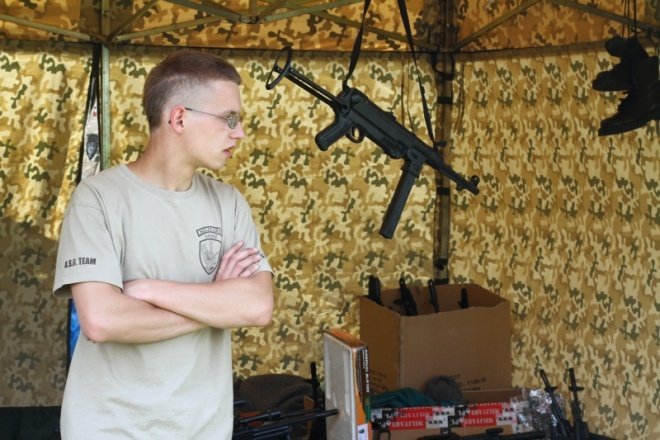 Militarny festyn na plaży (28.05.2011) - zdjęcie #6 - eOstroleka.pl