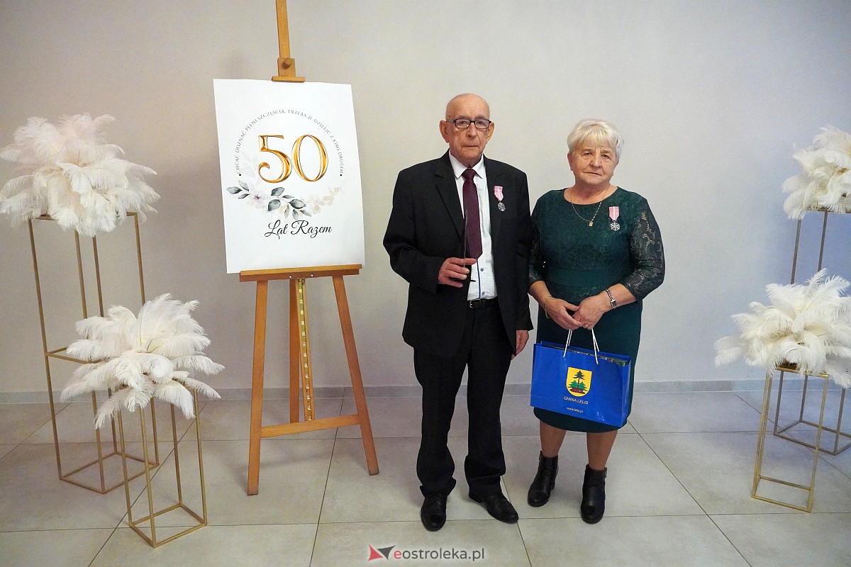 Złote Gody małżeńskie w Lelisie [22.10.2023] - zdjęcie #51 - eOstroleka.pl