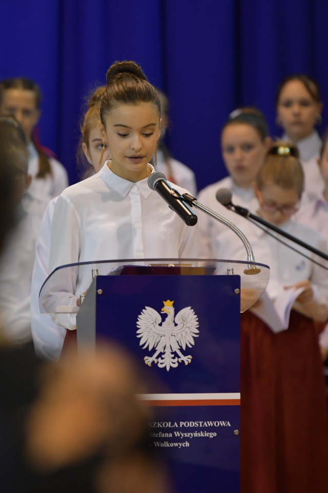 Szkoła w Wolkowych z patronem i sztandarem - zdjęcie #30 - eOstroleka.pl