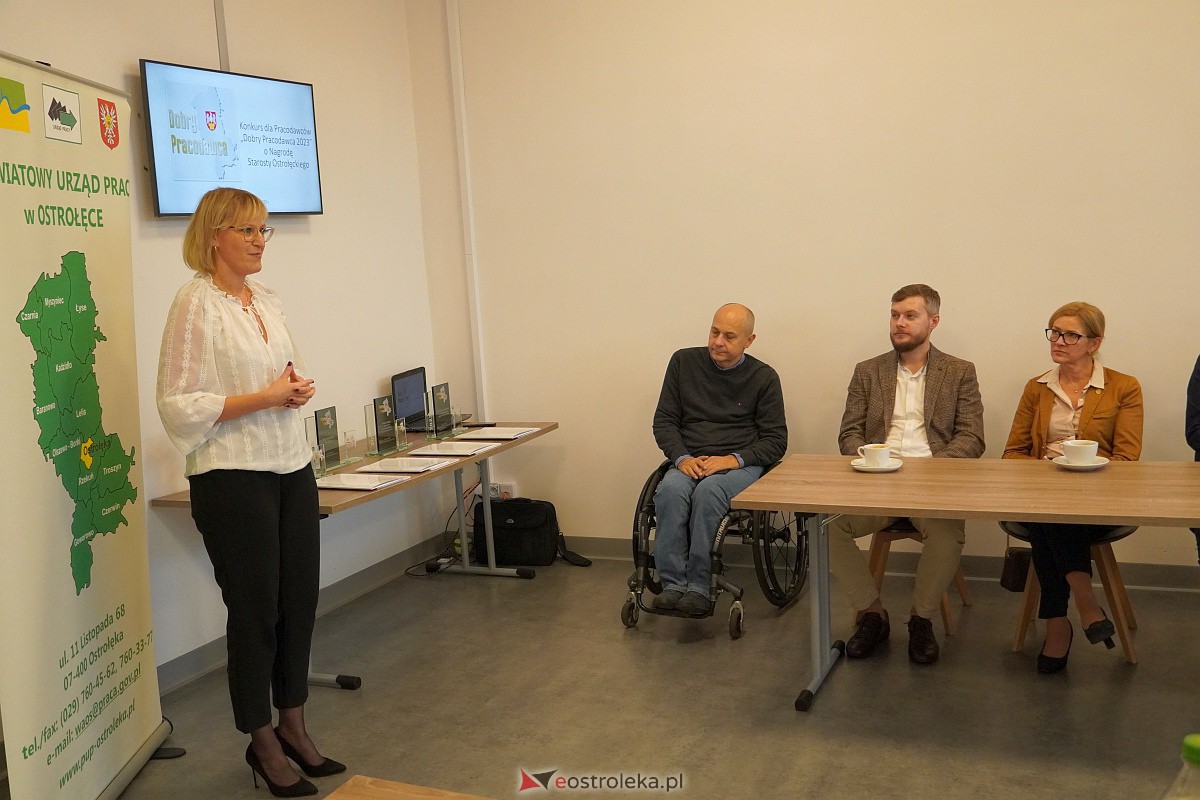 „Dobry Pracodawca” 2023. Nagrody starosty ostrołęckiego trafiły do laureatów [27.10.2023] - zdjęcie #58 - eOstroleka.pl