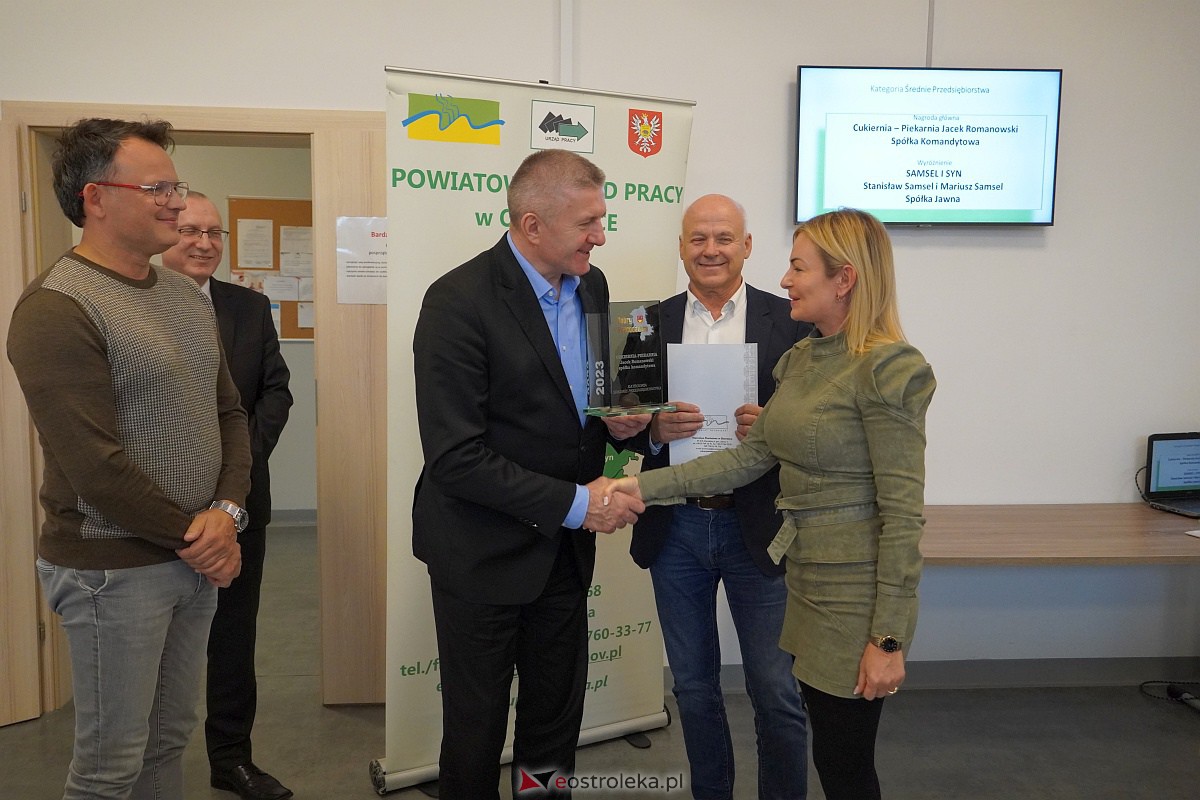 „Dobry Pracodawca” 2023. Nagrody starosty ostrołęckiego trafiły do laureatów [27.10.2023] - zdjęcie #13 - eOstroleka.pl