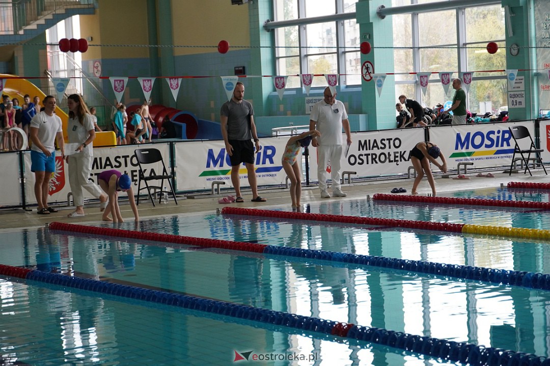 XII Otwarte Mistrzostwa Ostrołęki w Pływaniu [28.10.2023] - zdjęcie #70 - eOstroleka.pl