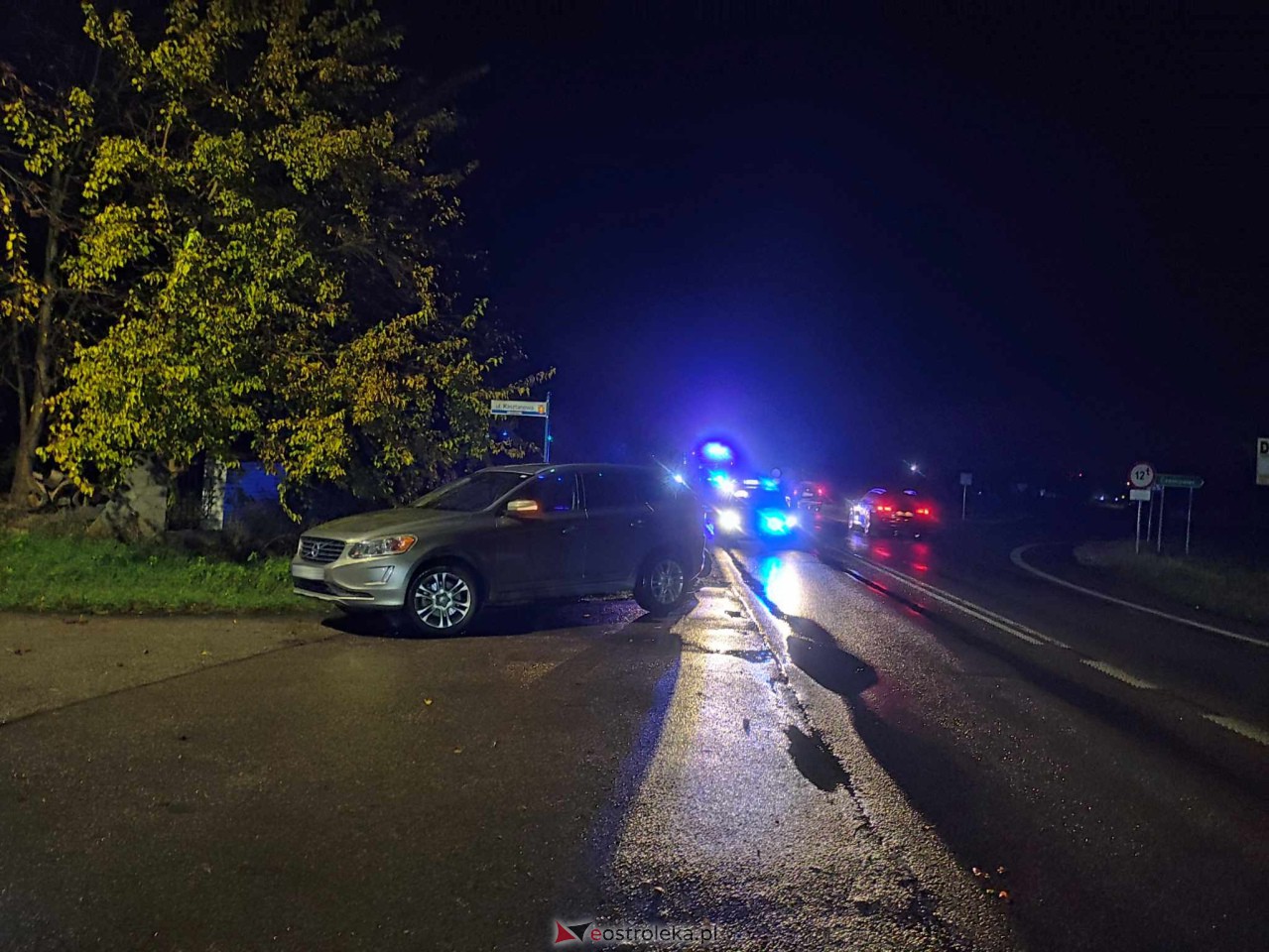 Wypadek w Tobolicach [08.11.2023] - zdjęcie #3 - eOstroleka.pl