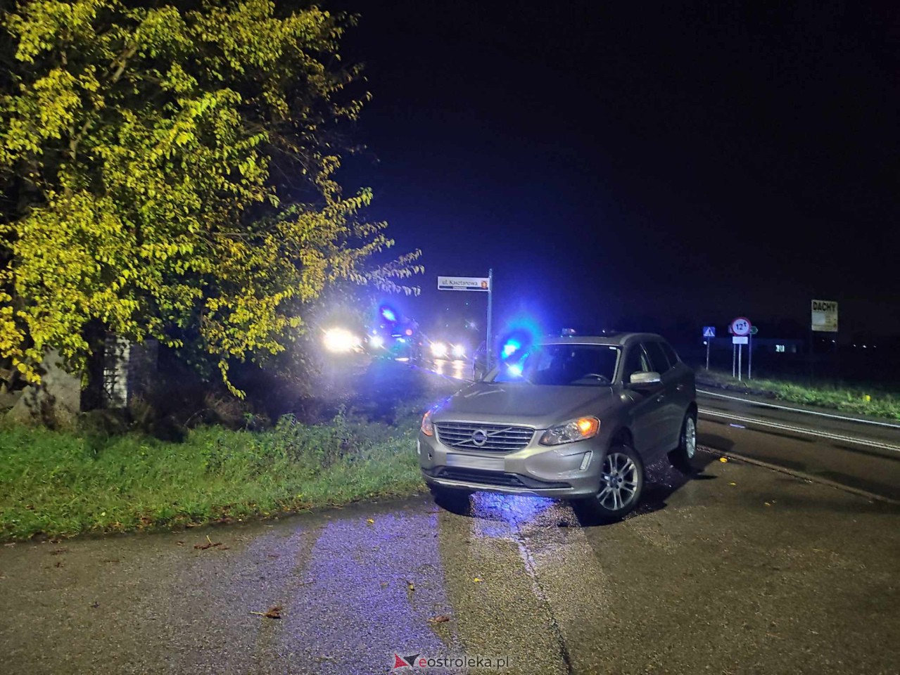 Wypadek w Tobolicach [08.11.2023] - zdjęcie #4 - eOstroleka.pl