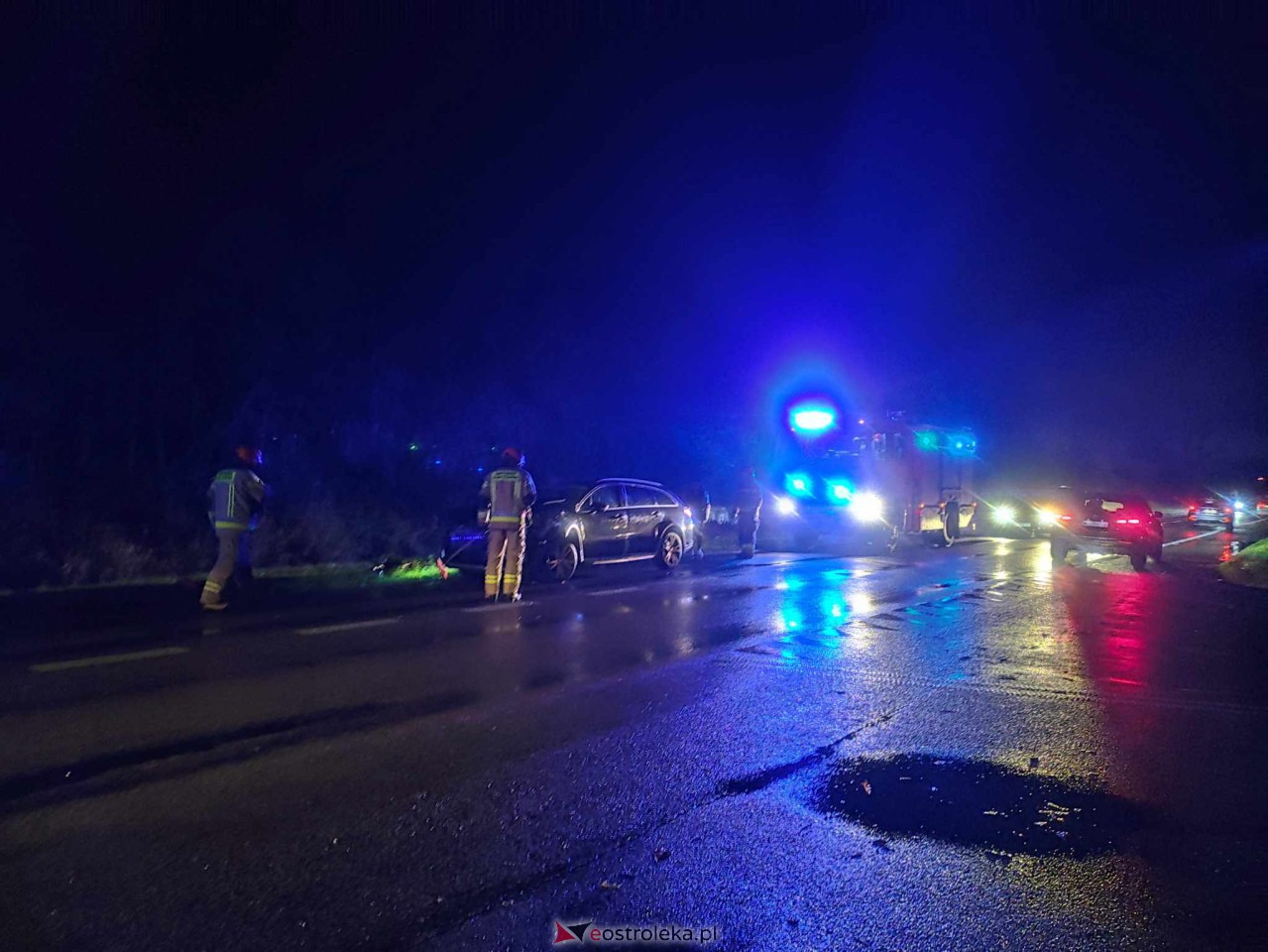 Wypadek w Tobolicach [08.11.2023] - zdjęcie #9 - eOstroleka.pl
