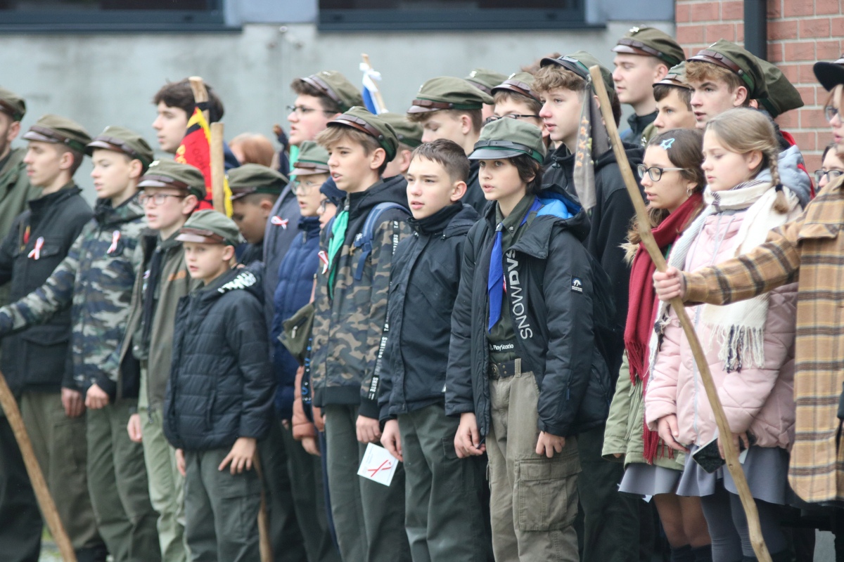 Niepodległa do hymnu w Muzeum Żołnierzy Wyklętych [11.11.2023] - zdjęcie #74 - eOstroleka.pl