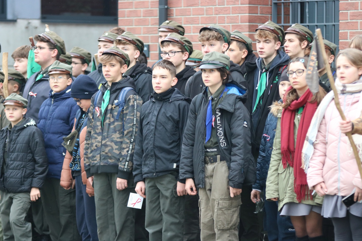Niepodległa do hymnu w Muzeum Żołnierzy Wyklętych [11.11.2023] - zdjęcie #64 - eOstroleka.pl