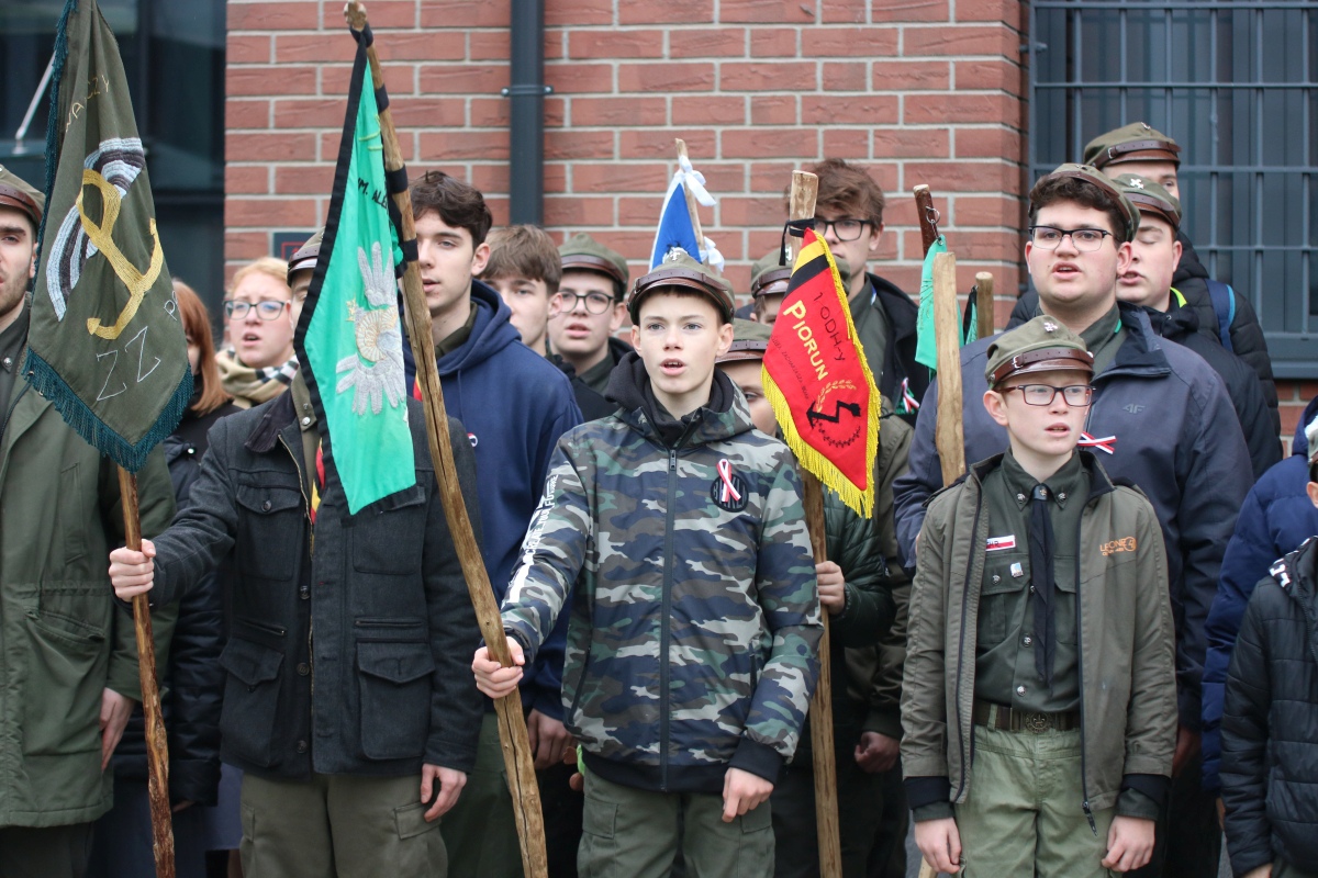 Niepodległa do hymnu w Muzeum Żołnierzy Wyklętych [11.11.2023] - zdjęcie #59 - eOstroleka.pl