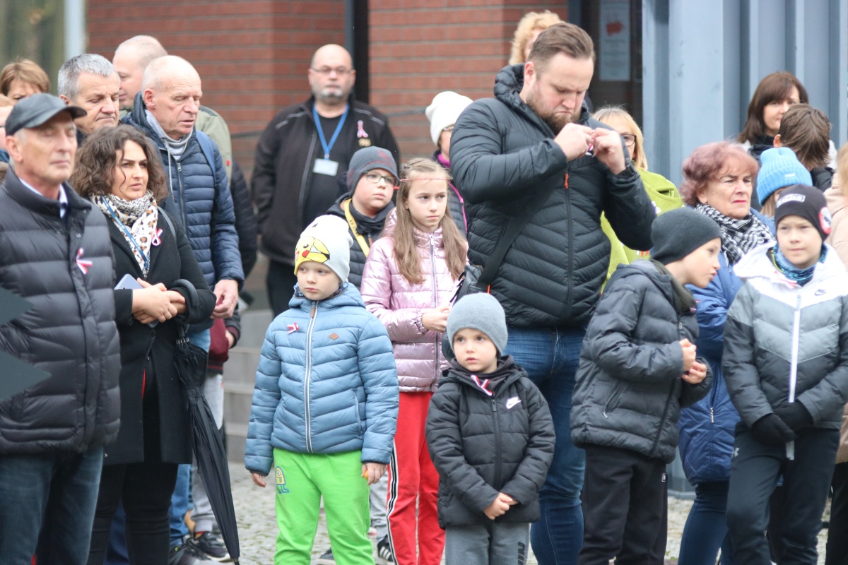 Niepodległa do hymnu w Muzeum Żołnierzy Wyklętych [11.11.2023] - zdjęcie #45 - eOstroleka.pl