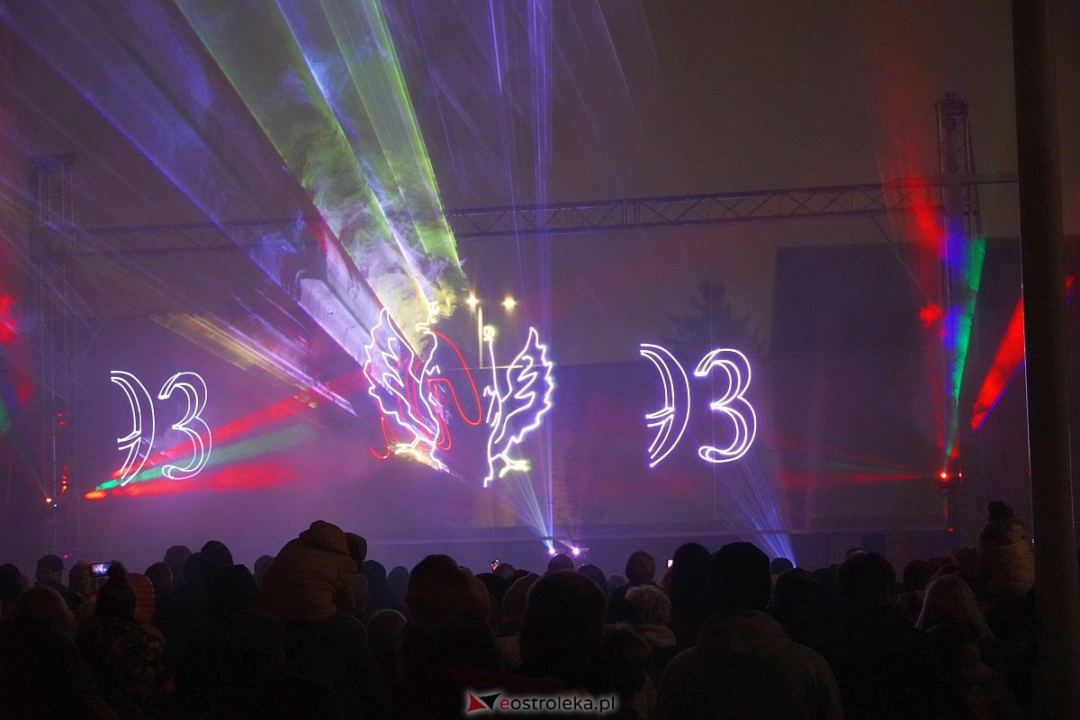 Laserowy pokaz pt. Historia Polski w MŻW [11.11.2023] - zdjęcie #23 - eOstroleka.pl