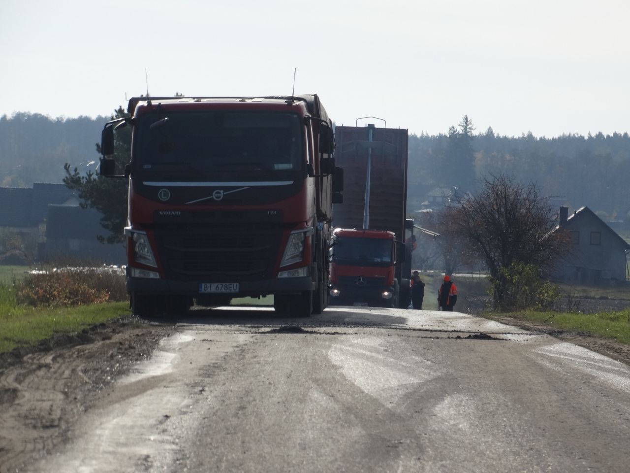 Czerwin: Remont drogi gminnej relacji Zaorze - Łady Mans - zdjęcie #3 - eOstroleka.pl