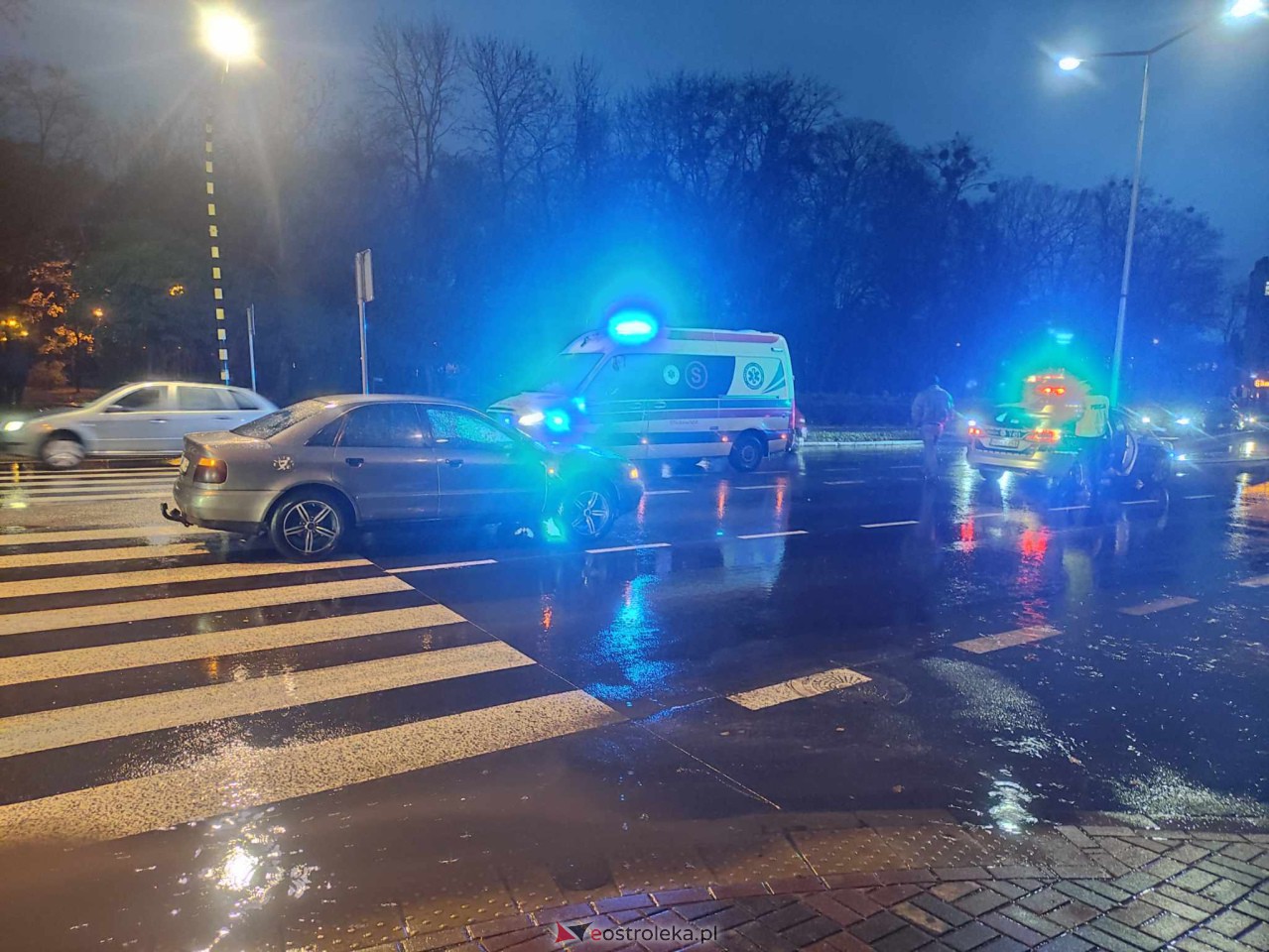 Wypadek przy Traugutta [14.11.2023] - zdjęcie #5 - eOstroleka.pl