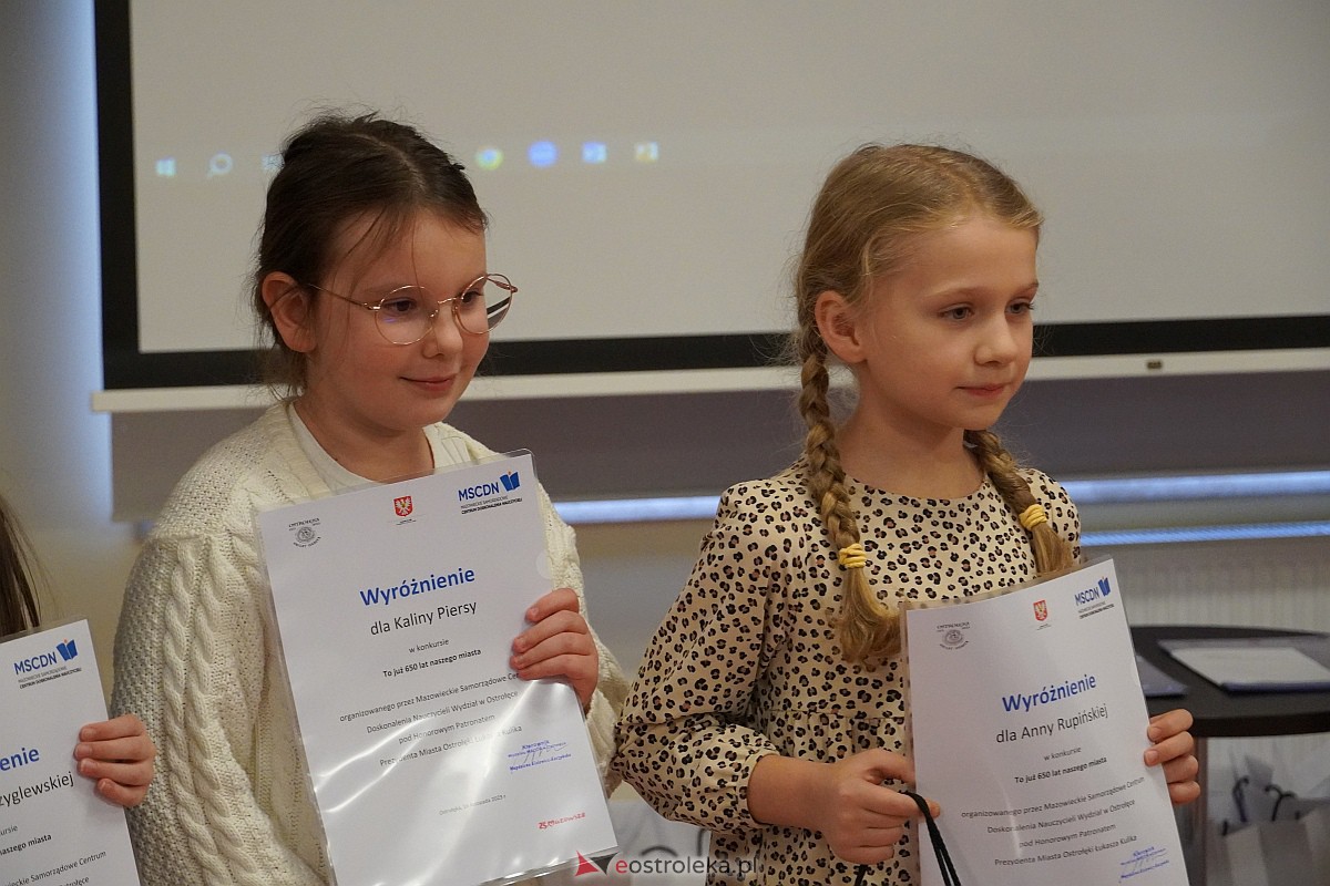 Oficjalne podsumowanie konkursu To już 650-lat naszego miasta [16.11.2023] - zdjęcie #21 - eOstroleka.pl