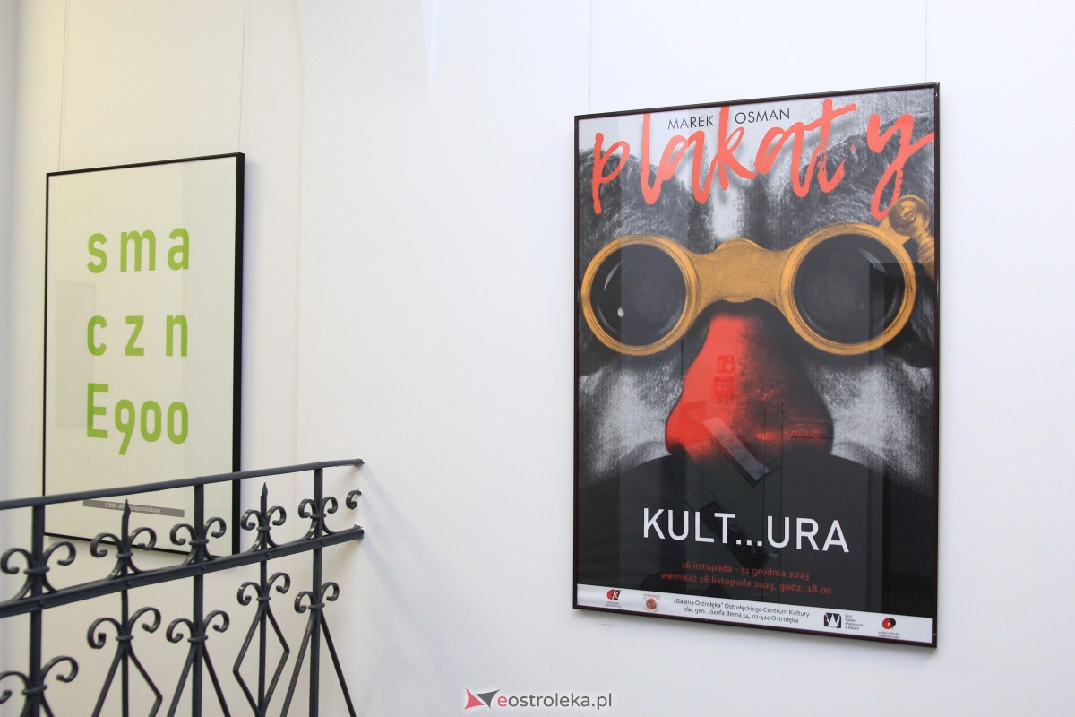 Wernisaż wystawy Kult...ura Marka Osmana w Galerii Ostrołęka [16.11.2023] - zdjęcie #16 - eOstroleka.pl