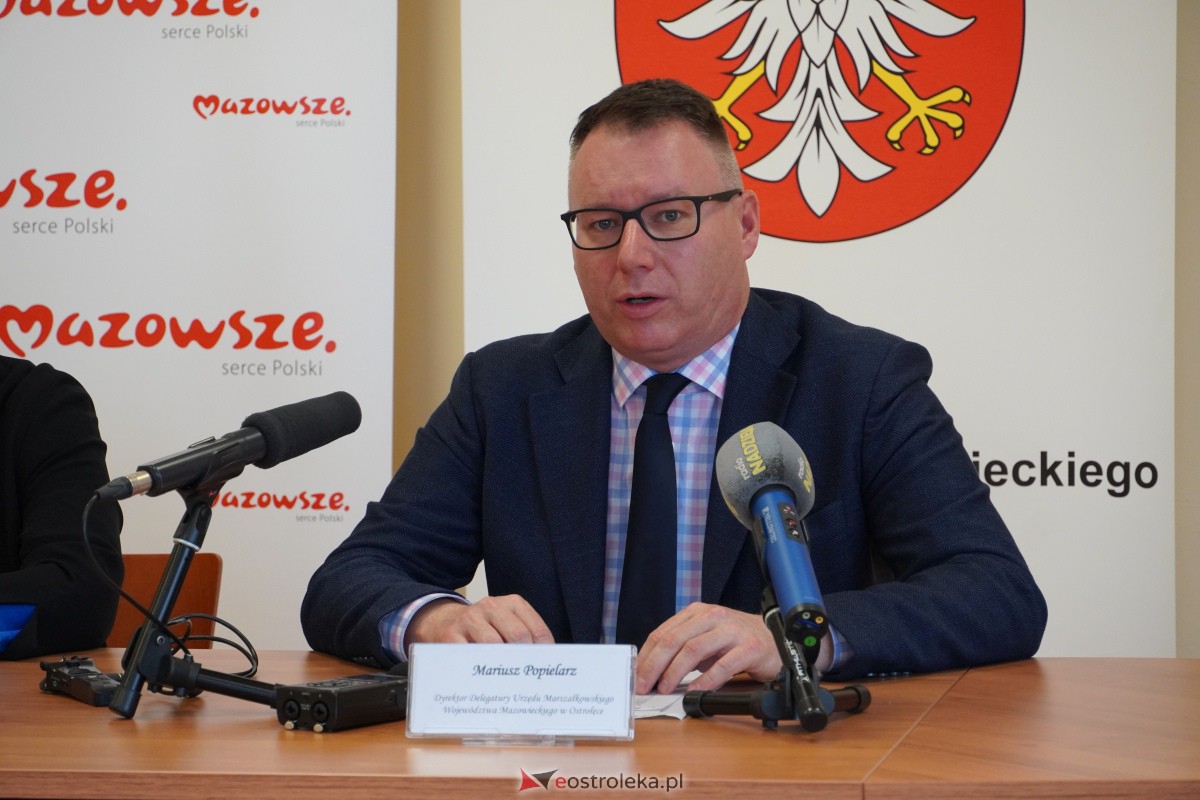 Konferencja Jak pomaga Sejmik Województwa Mazowieckiego regionowi ostrołęckiemu? [30.11.2023] - zdjęcie #3 - eOstroleka.pl