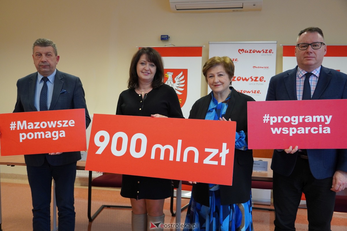 Konferencja Jak pomaga Sejmik Województwa Mazowieckiego regionowi ostrołęckiemu? [30.11.2023] - zdjęcie #2 - eOstroleka.pl
