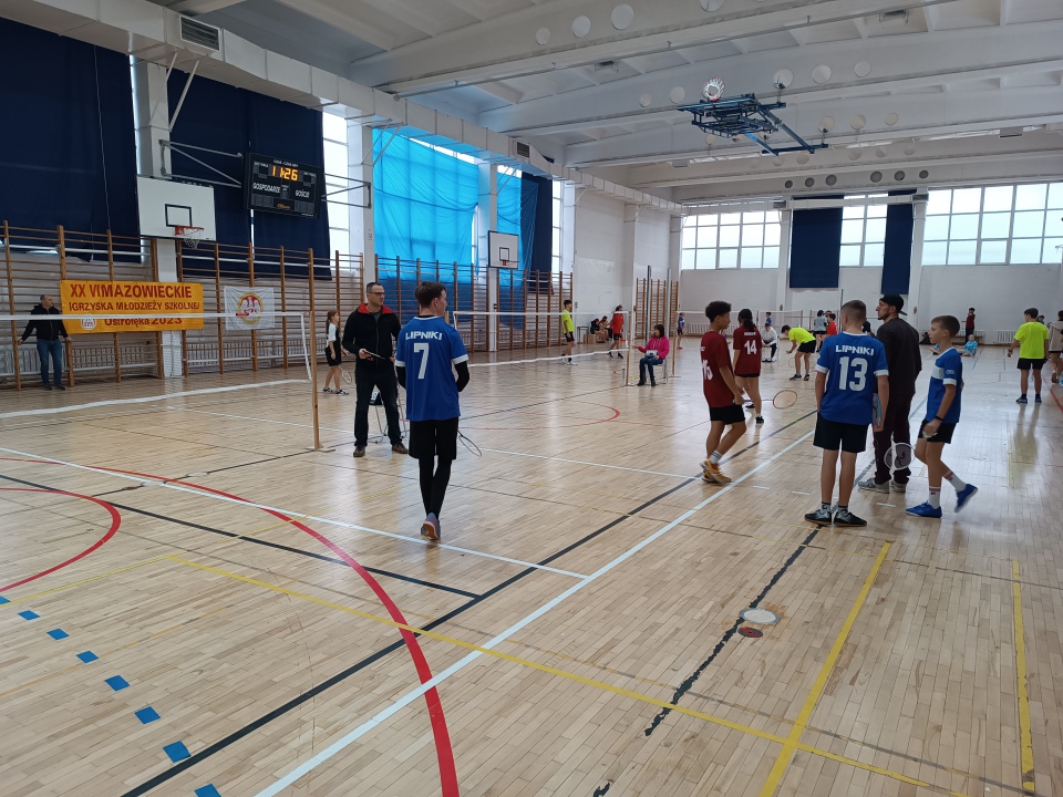 Mazowieckie Igrzyska Młodzieży Szkolnej w badmintonie - zdjęcie #22 - eOstroleka.pl