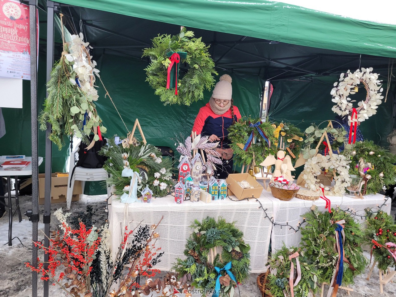 Jarmark bożonarodzeniowy w Myszyńcu [10.12.2023] - zdjęcie #25 - eOstroleka.pl