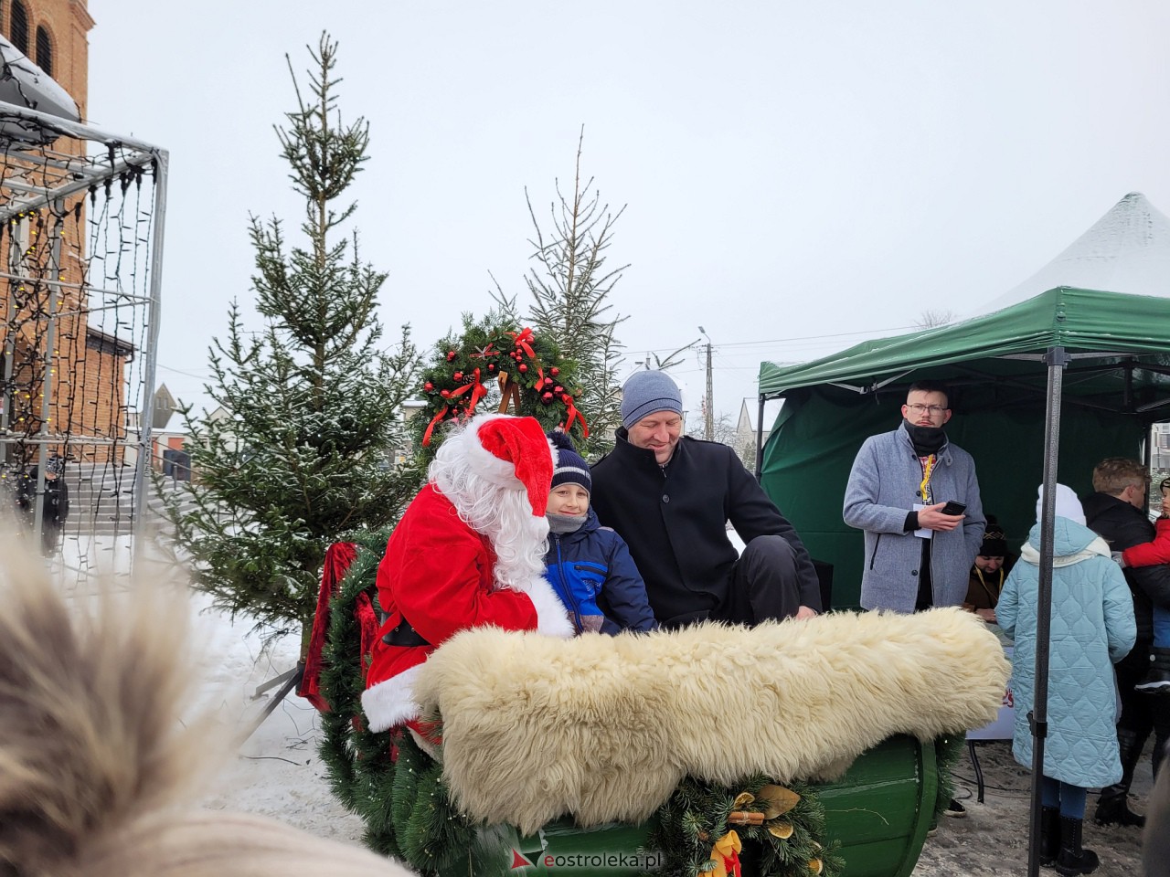 Jarmark bożonarodzeniowy w Myszyńcu [10.12.2023] - zdjęcie #15 - eOstroleka.pl
