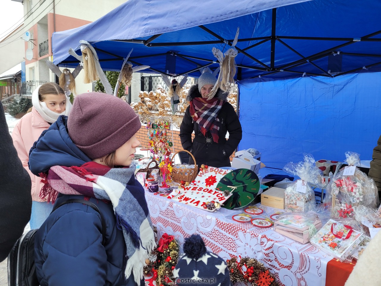 Jarmark bożonarodzeniowy w Myszyńcu [10.12.2023] - zdjęcie #13 - eOstroleka.pl