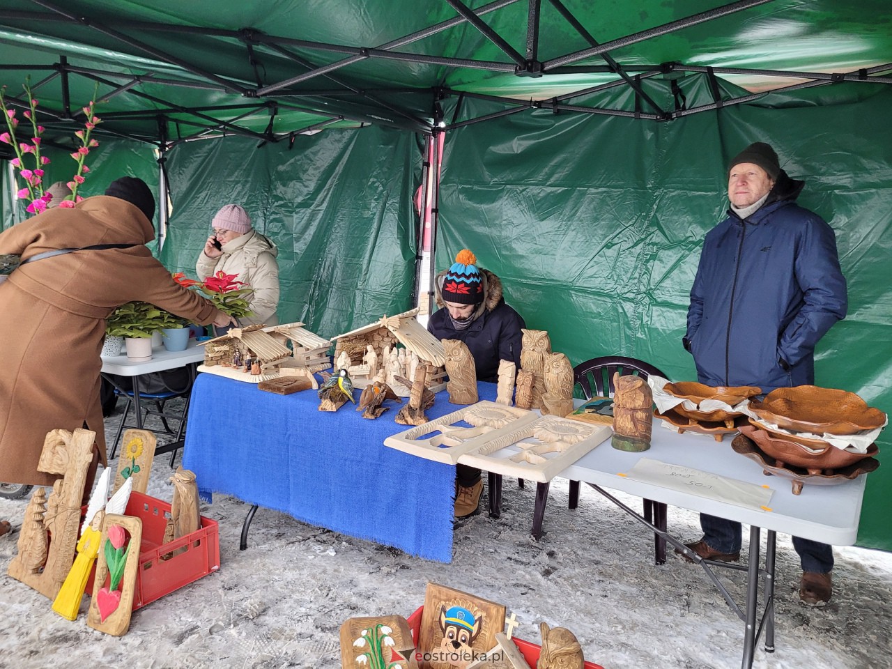 Jarmark bożonarodzeniowy w Myszyńcu [10.12.2023] - zdjęcie #6 - eOstroleka.pl