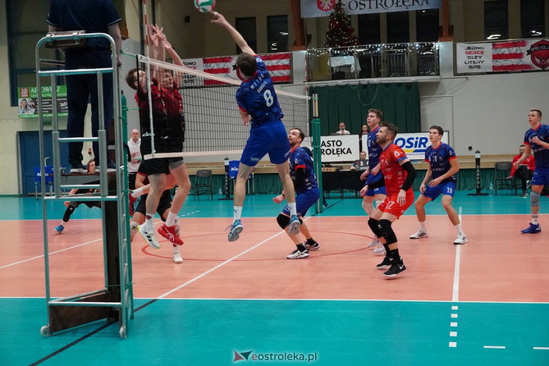 SPS Volley Ostrołęka - Metro Warszawa [13.12.2023] - zdjęcie #13 - eOstroleka.pl