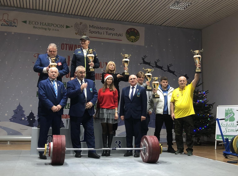 Ogólnopolski Otwarty Mikołajkowy Turniej o Puchar Prezesa Krajowego Zrzeszenia LZS w Podnoszeniu Ciężarów [15-17.12.2023] - zdjęcie #1 - eOstroleka.pl