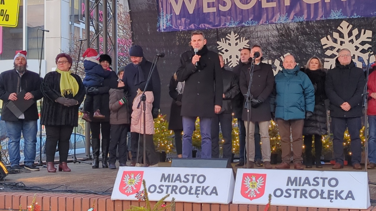 Wigilia miejska 2023 w Ostrołęce [23.12.2023] - zdjęcie #5 - eOstroleka.pl