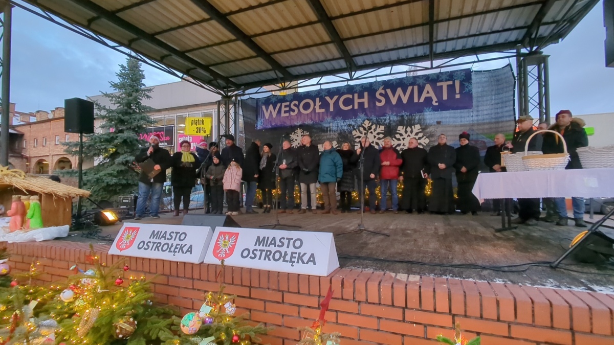 Wigilia miejska 2023 w Ostrołęce [23.12.2023] - zdjęcie #3 - eOstroleka.pl