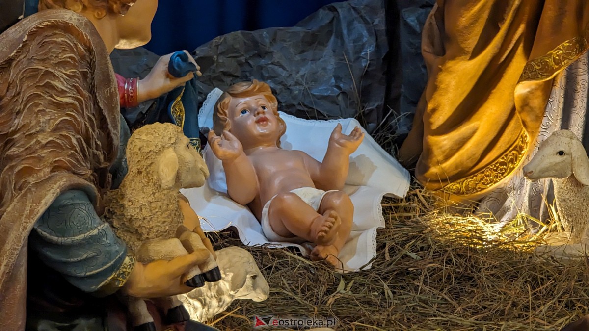Szopki Bożonarodzeniowe w ostrołęckich kościołach [25.12.2023] - zdjęcie #42 - eOstroleka.pl