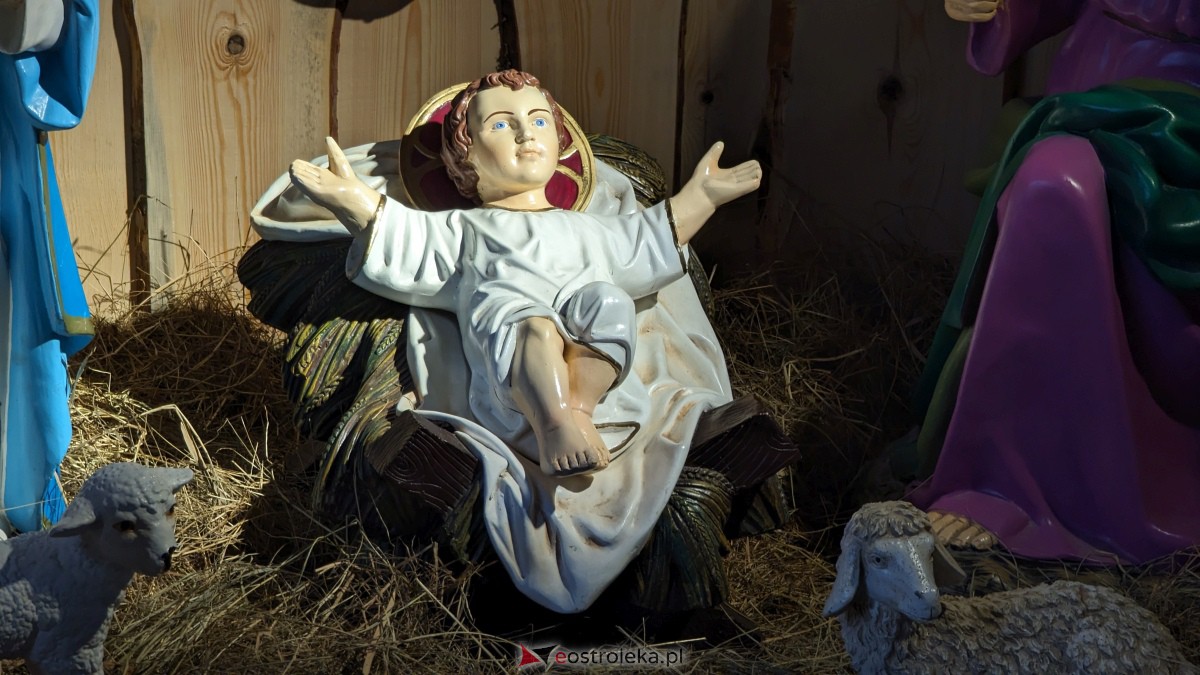 Szopki Bożonarodzeniowe w ostrołęckich kościołach [25.12.2023] - zdjęcie #7 - eOstroleka.pl