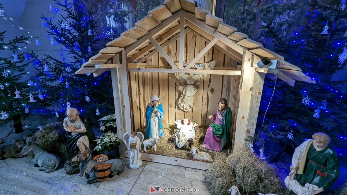 Szopki Bożonarodzeniowe w ostrołęckich kościołach [25.12.2023] - zdjęcie #6 - eOstroleka.pl