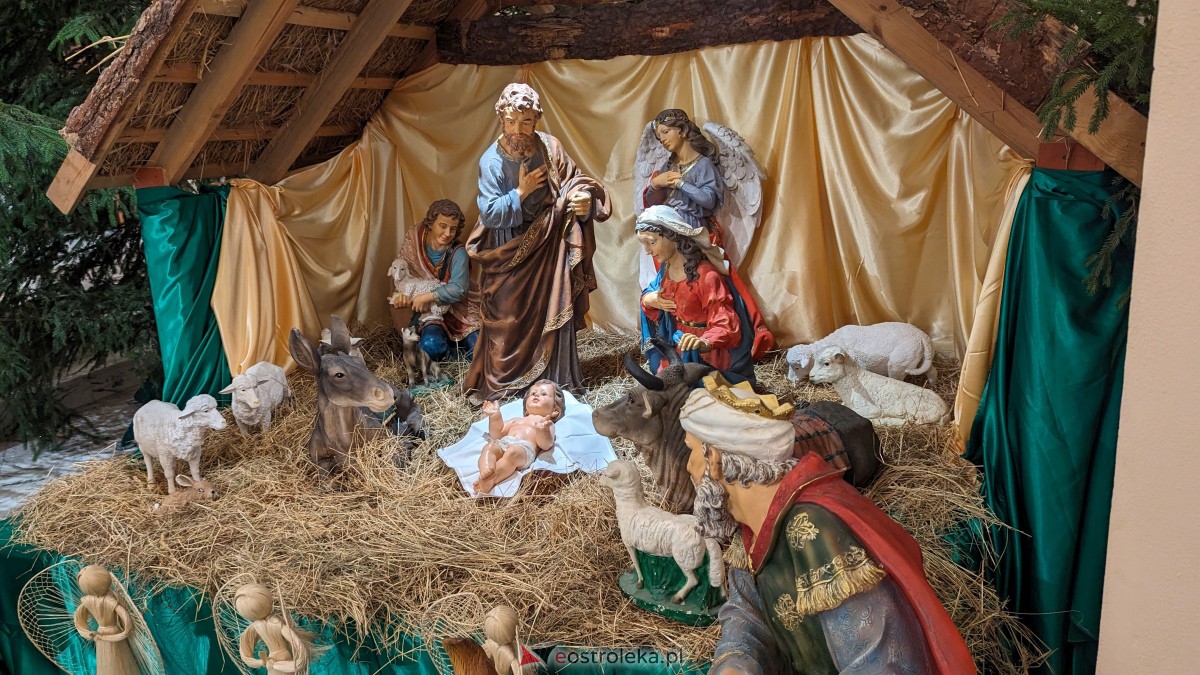 Szopki Bożonarodzeniowe w ostrołęckich kościołach [25.12.2023] - zdjęcie #4 - eOstroleka.pl
