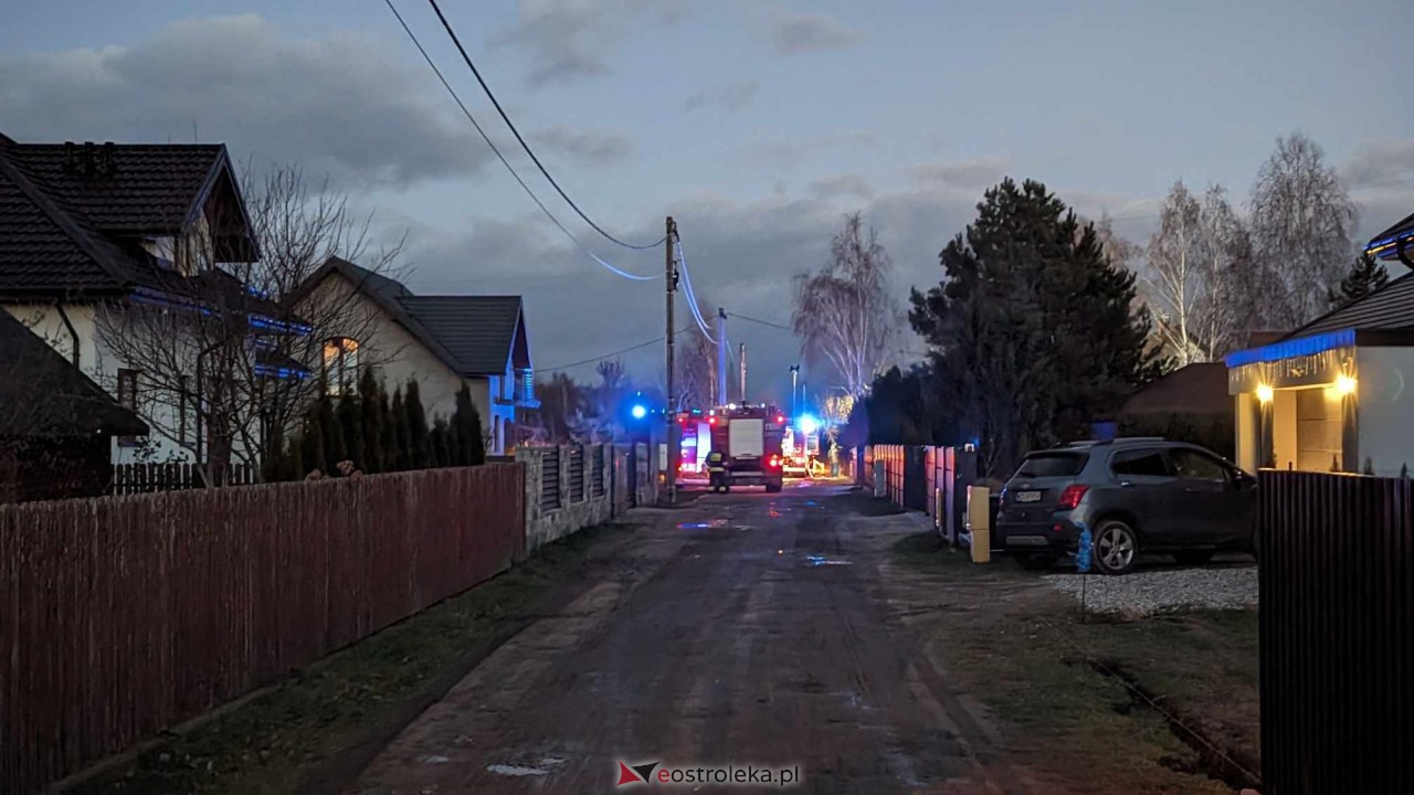 Pożar w Tobolicach. Święta przerwane przez ogień [25.12.2023] - zdjęcie #5 - eOstroleka.pl