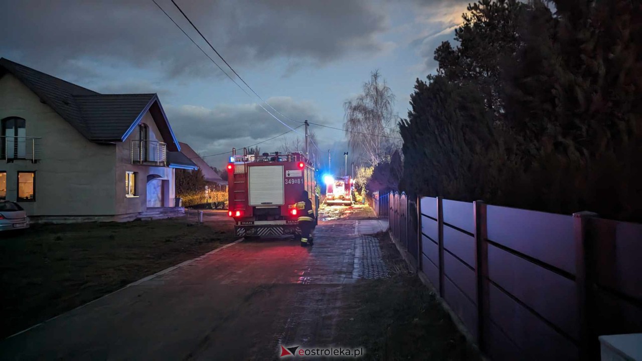Pożar w Tobolicach. Święta przerwane przez ogień [25.12.2023] - zdjęcie #3 - eOstroleka.pl